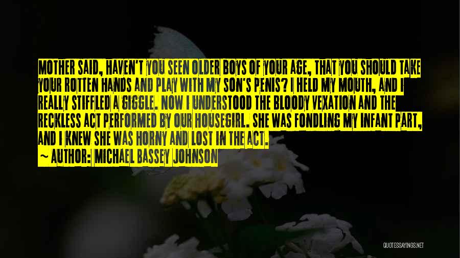 A Mother Who Lost Her Child Quotes By Michael Bassey Johnson