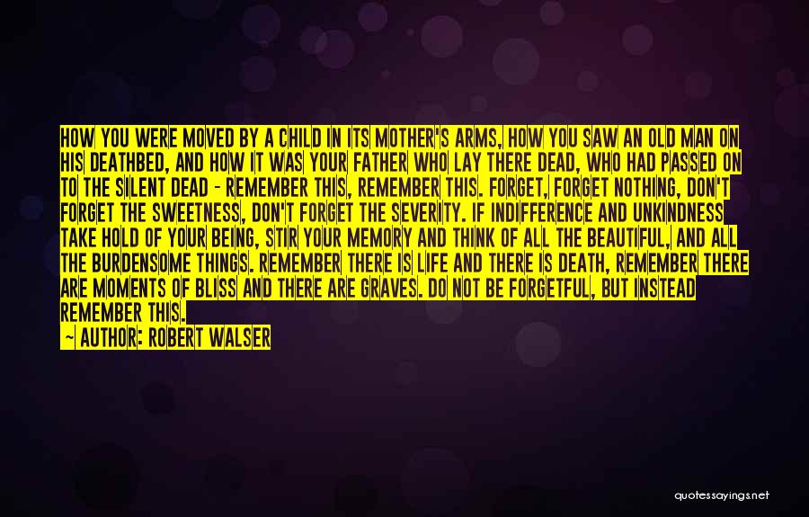 A Mother's Memory Quotes By Robert Walser