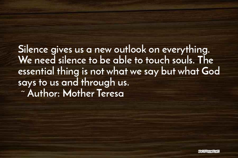 A Mother's Touch Quotes By Mother Teresa