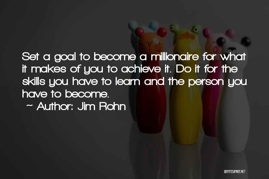 A Motivational Person Quotes By Jim Rohn