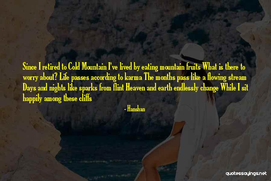 A Mountain Stream Quotes By Hanshan