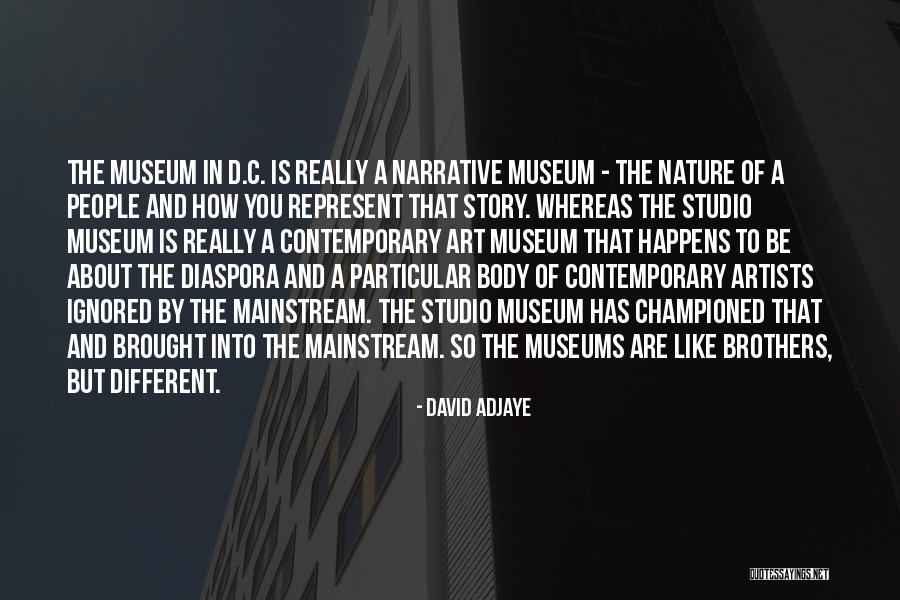 A Museum Quotes By David Adjaye