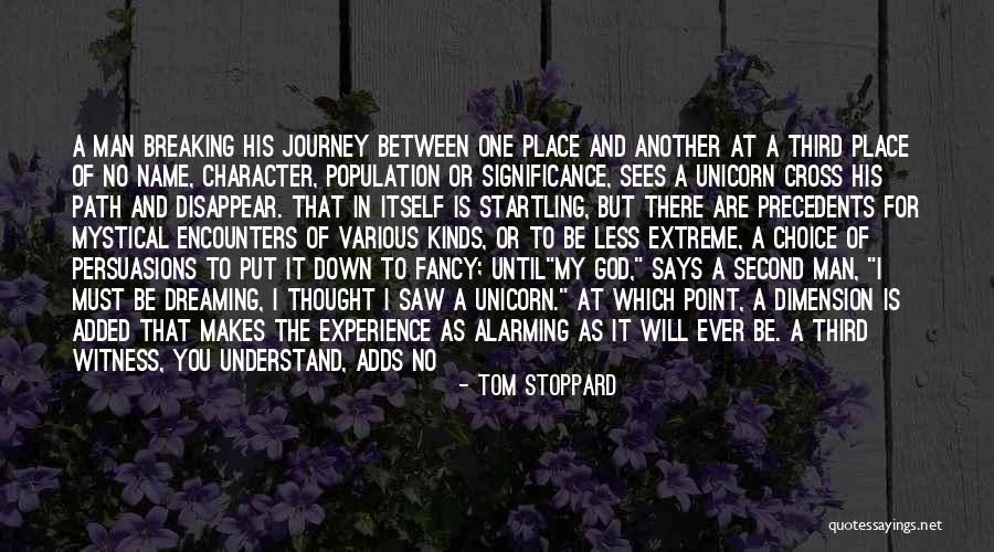 A Mystical Look Quotes By Tom Stoppard A Mystical Look Quotes By Tom Stoppard