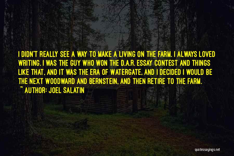 A.n.t Farm Quotes By Joel Salatin