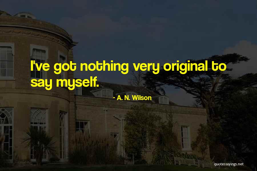 A. N. Wilson Quotes 2012624