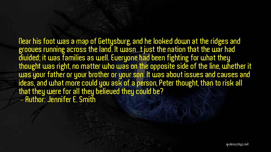 A Nation At Risk Quotes By Jennifer E. Smith