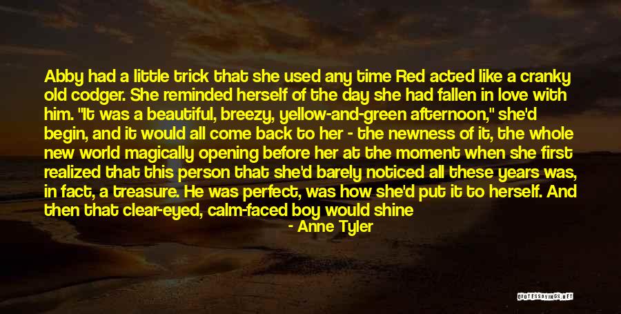 A New Boy You Like Quotes By Anne Tyler