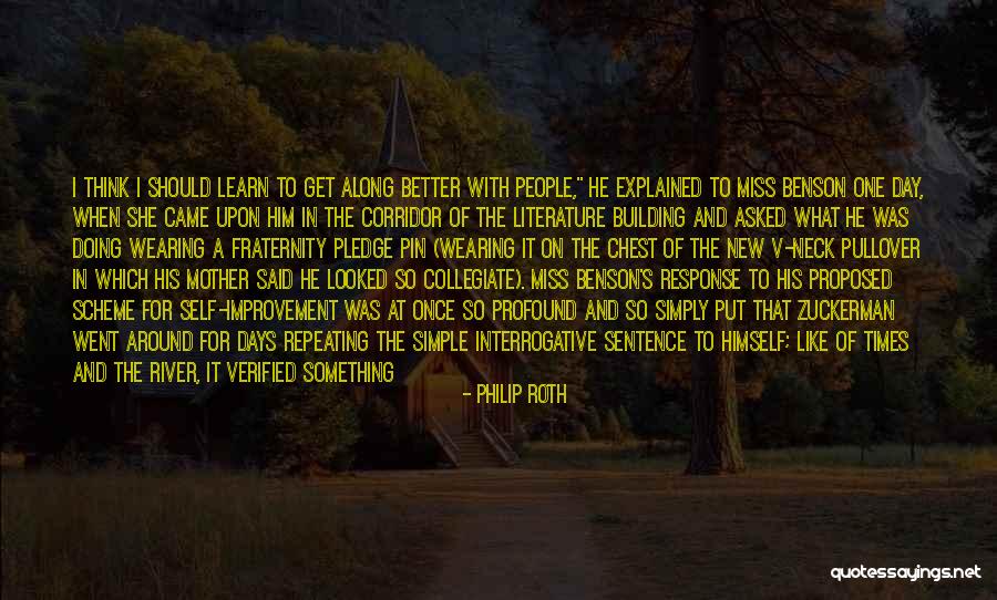 A New Boy You Like Quotes By Philip Roth