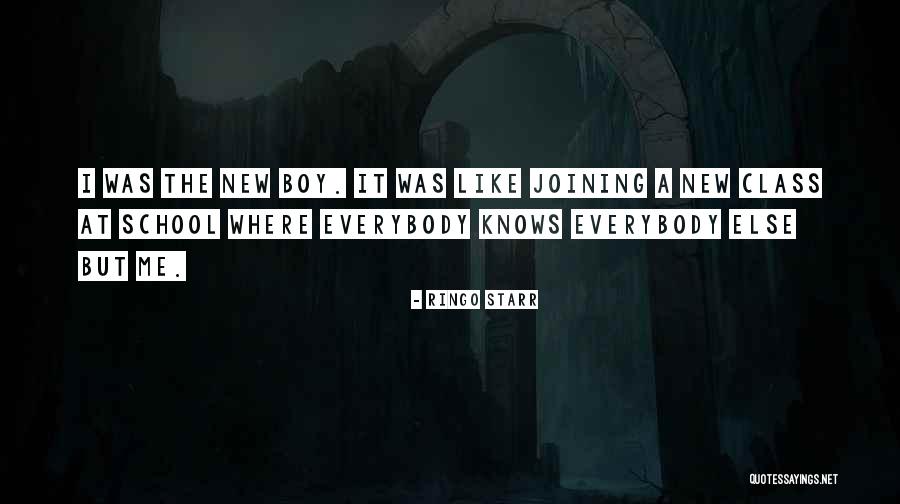 A New Boy You Like Quotes By Ringo Starr A New Boy You Like Quotes By Ringo Starr