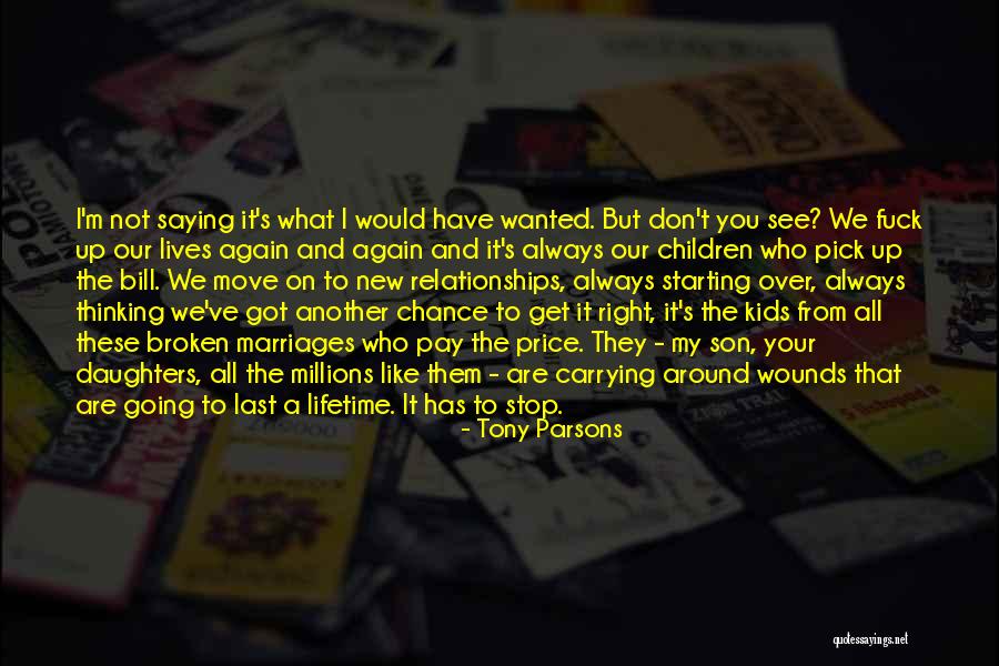 A New Boy You Like Quotes By Tony Parsons A New Boy You Like Quotes By Tony Parsons