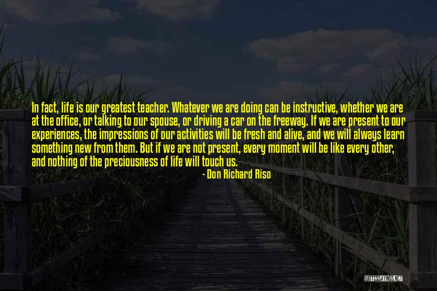 A New Car Quotes By Don Richard Riso A New Car Quotes By Don Richard Riso