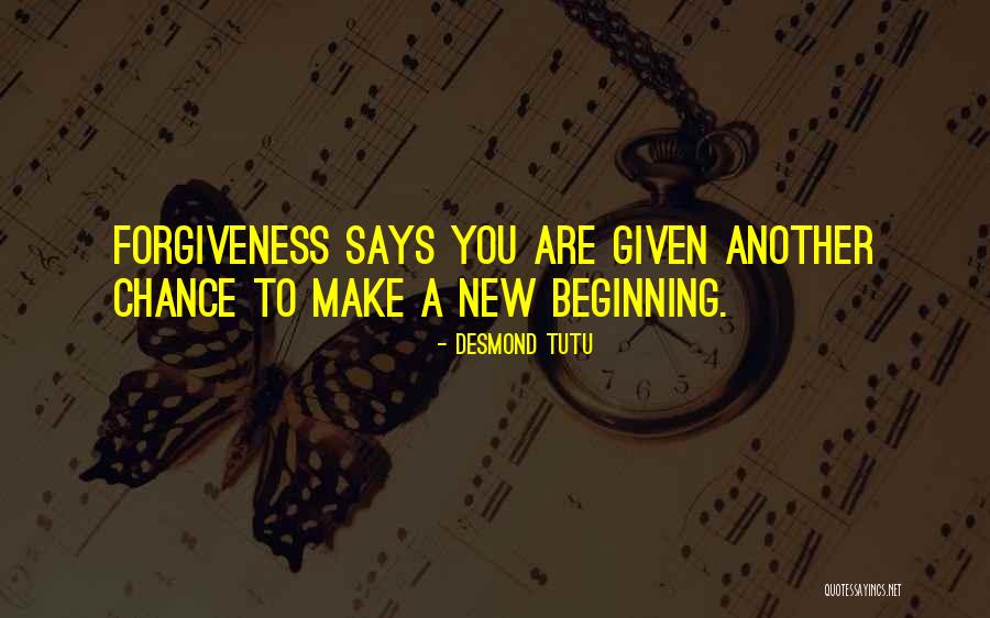 A New Chance Quotes By Desmond Tutu A New Chance Quotes By Desmond Tutu