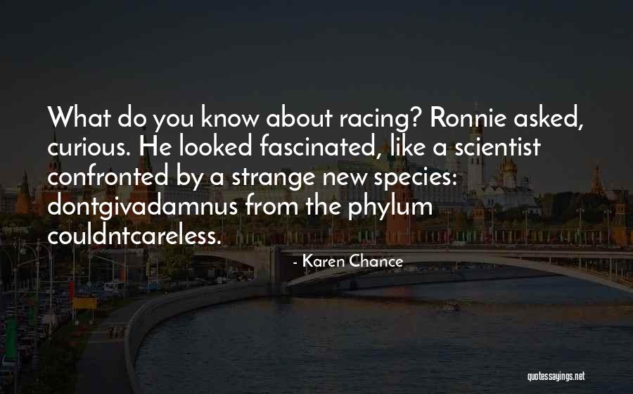 A New Chance Quotes By Karen Chance A New Chance Quotes By Karen Chance