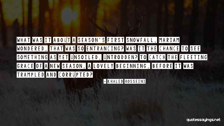A New Chance Quotes By Khaled Hosseini A New Chance Quotes By Khaled Hosseini