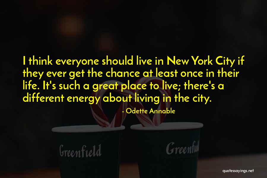 A New Chance Quotes By Odette Annable A New Chance Quotes By Odette Annable