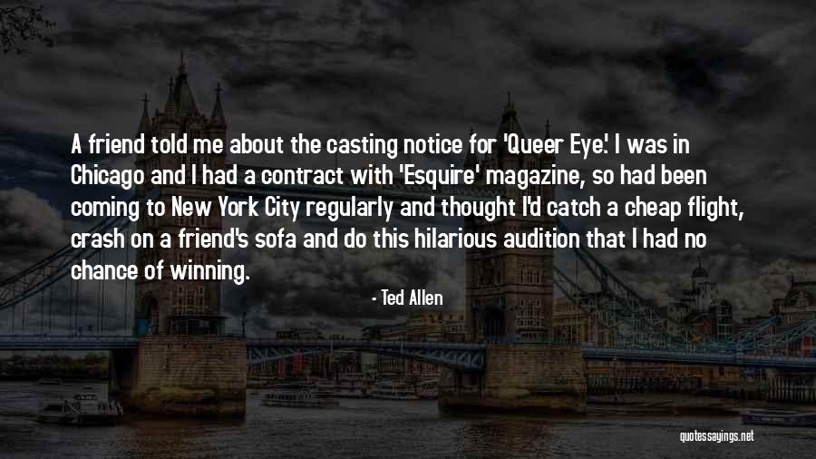 A New Chance Quotes By Ted Allen A New Chance Quotes By Ted Allen