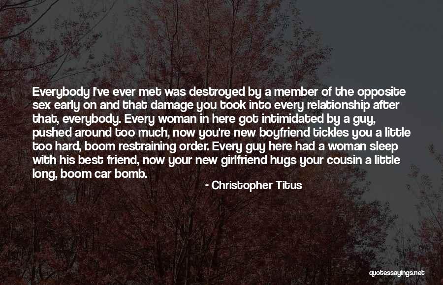 A New Cousin Quotes By Christopher Titus A New Cousin Quotes By Christopher Titus