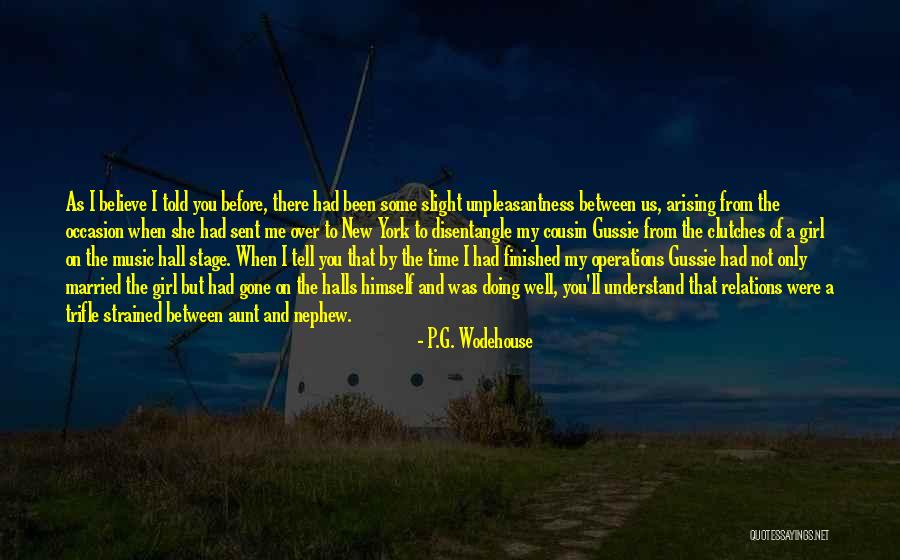 A New Cousin Quotes By P.G. Wodehouse A New Cousin Quotes By P.G. Wodehouse