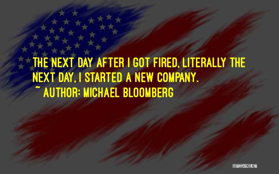 A New Day Quotes By Michael Bloomberg