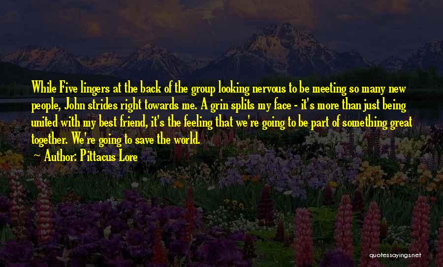 A New Friend Quotes By Pittacus Lore