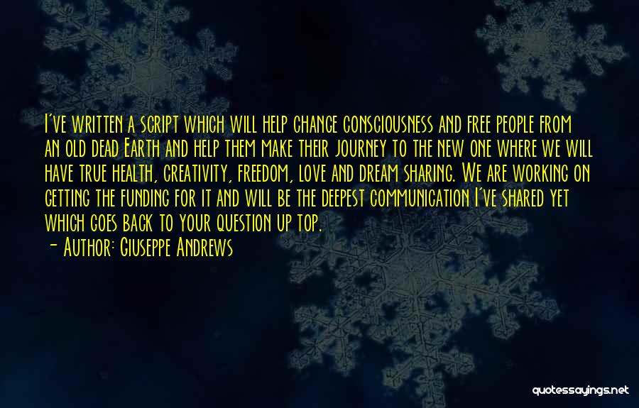 A New Journey Quotes By Giuseppe Andrews