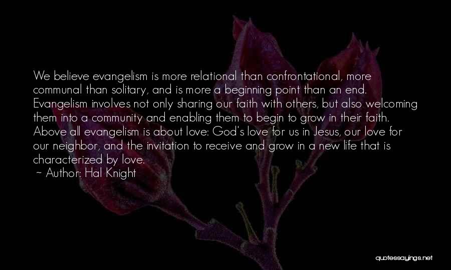 A New Love Beginning Quotes By Hal Knight