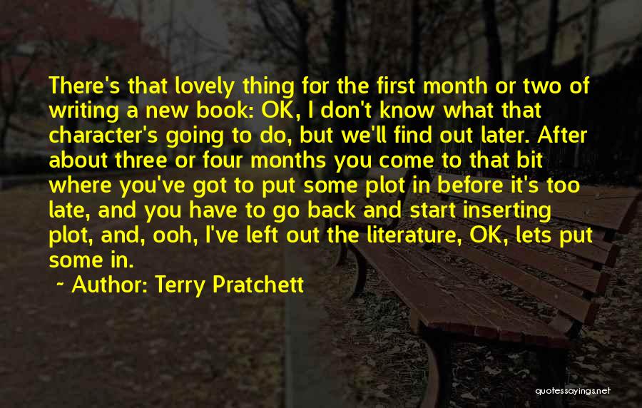 A New Month Quotes By Terry Pratchett