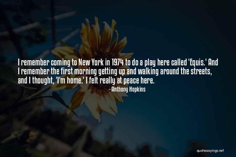 A New Morning Quotes By Anthony Hopkins A New Morning Quotes By Anthony Hopkins