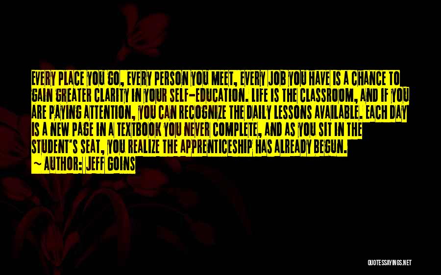 A New Person In Your Life Quotes By Jeff Goins