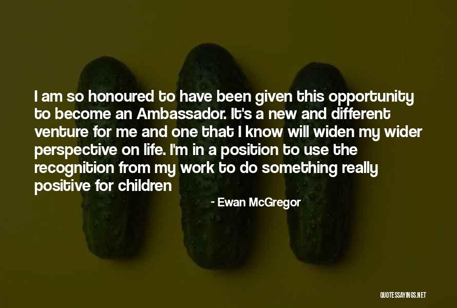 A New Venture Quotes By Ewan McGregor A New Venture Quotes By Ewan McGregor