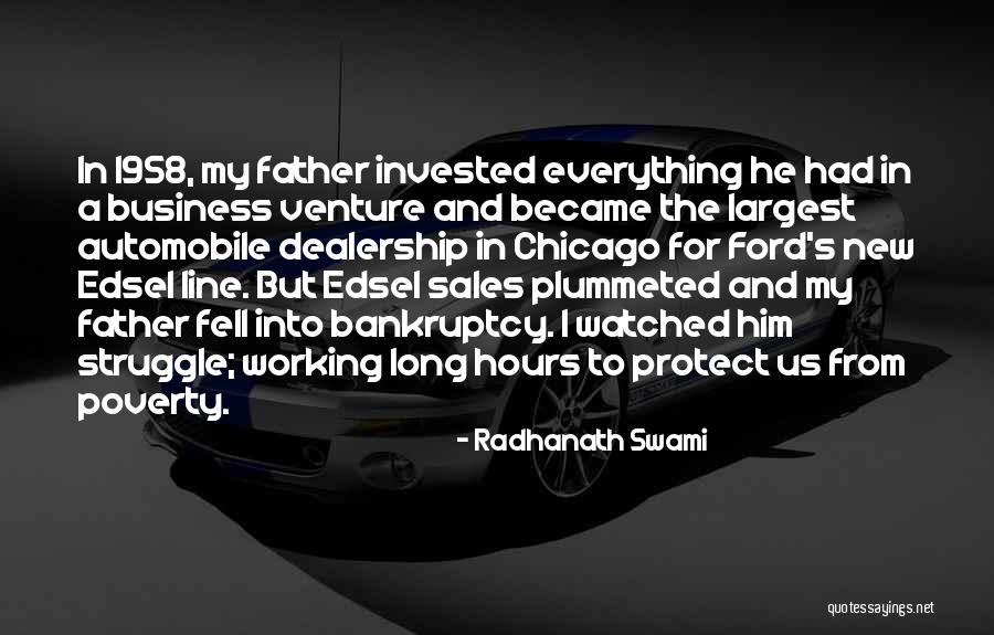 A New Venture Quotes By Radhanath Swami A New Venture Quotes By Radhanath Swami