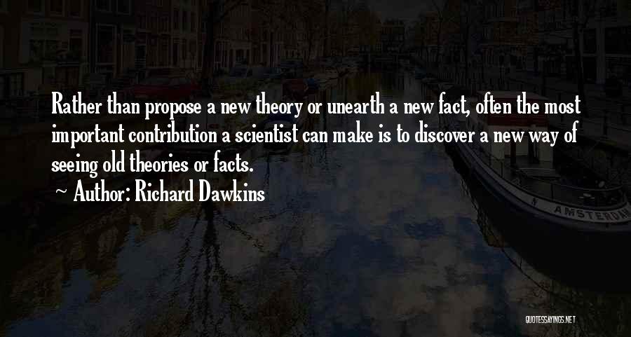 A New Way Of Seeing Quotes By Richard Dawkins
