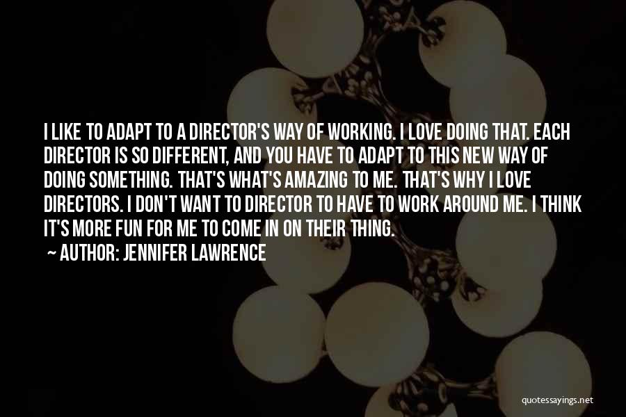 A New Way Of Thinking Quotes By Jennifer Lawrence