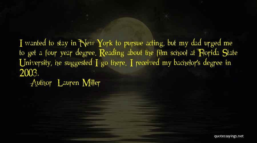 A New Year Quotes By Lauren Miller
