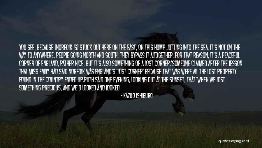 A Nice Evening Quotes By Kazuo Ishiguro