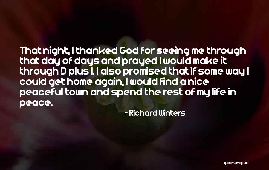 A Nice Night Quotes By Richard Winters A Nice Night Quotes By Richard Winters
