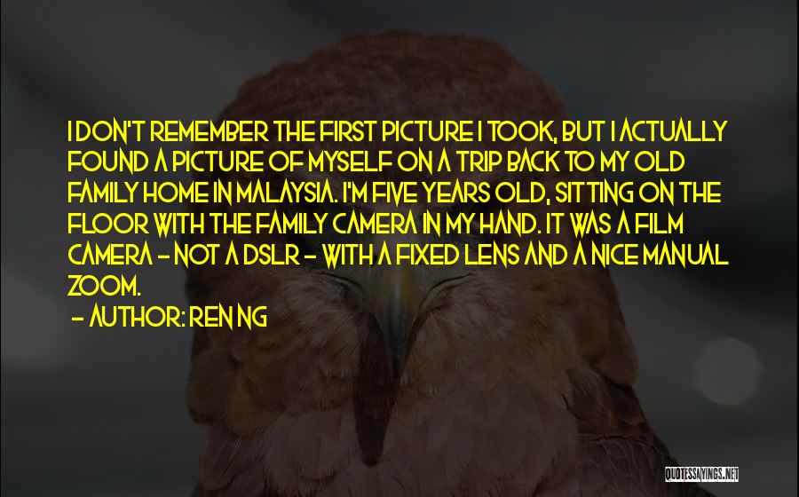 A Nice Picture Quotes By Ren Ng