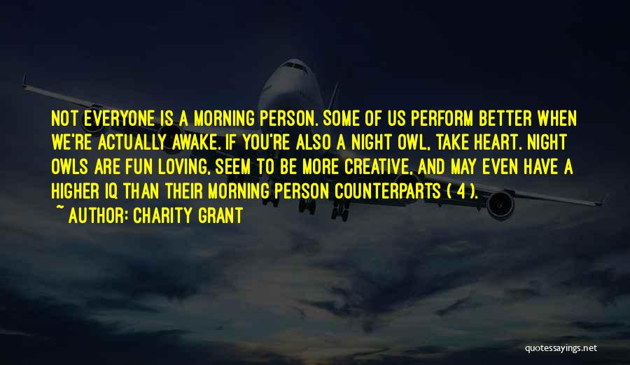 A Night Of Fun Quotes By Charity Grant
