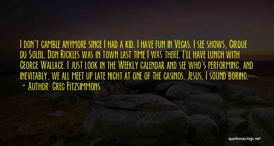 A Night Of Fun Quotes By Greg Fitzsimmons