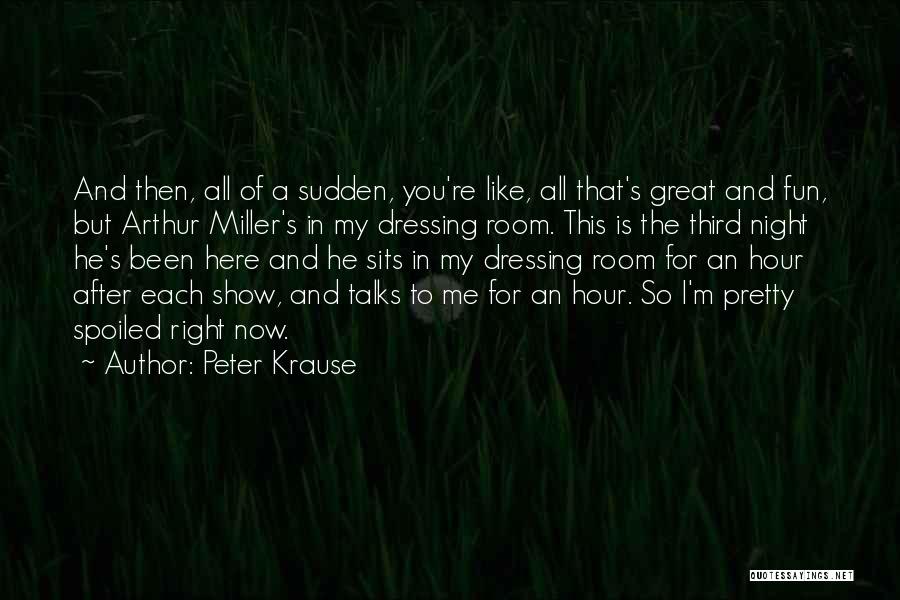A Night Of Fun Quotes By Peter Krause