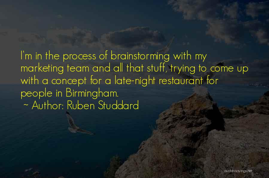 A Night Quotes By Ruben Studdard