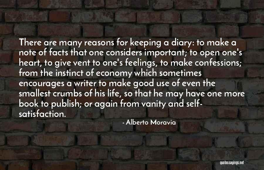 A Note To Self Quotes By Alberto Moravia