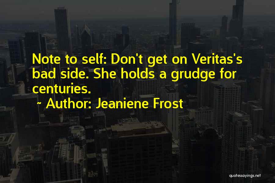 A Note To Self Quotes By Jeaniene Frost