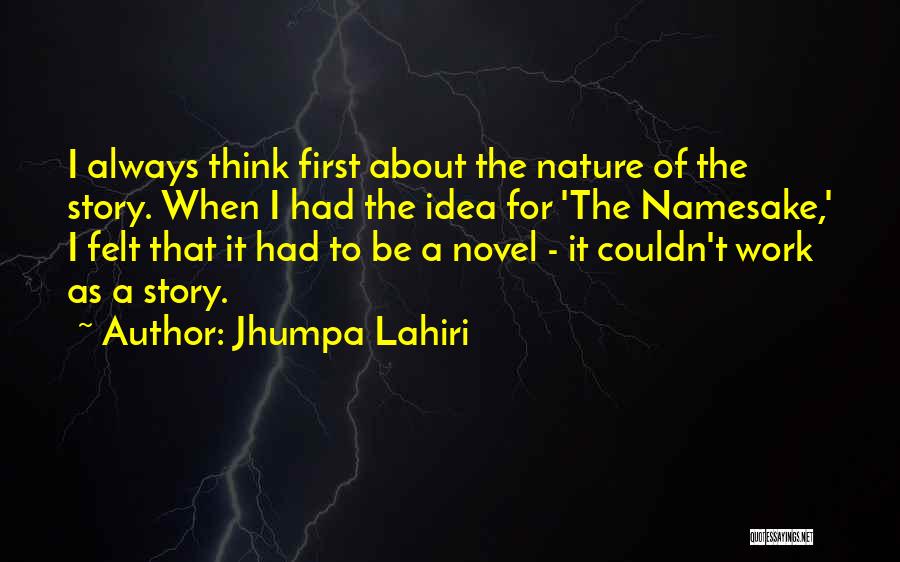 A Novel Quotes By Jhumpa Lahiri