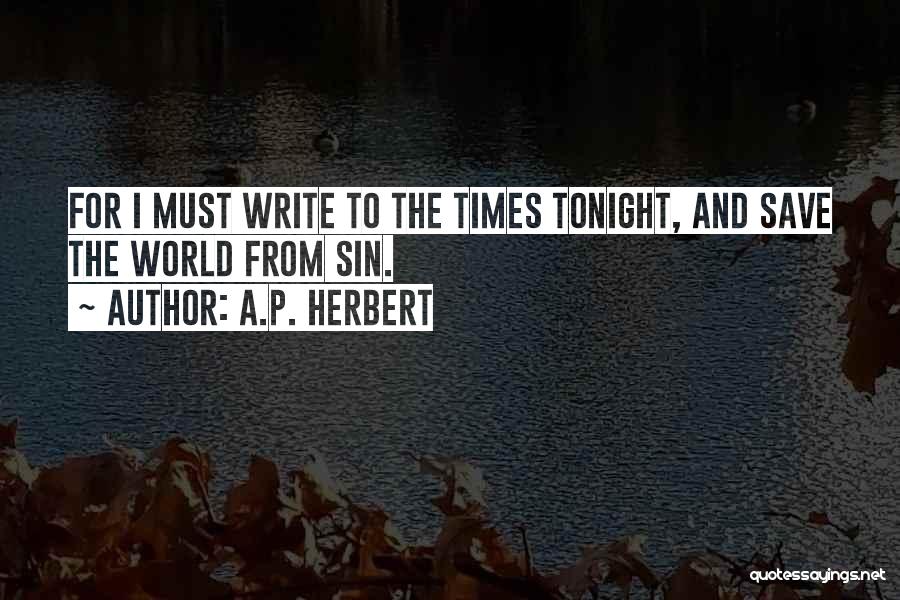 A.P. Herbert Quotes 2233924