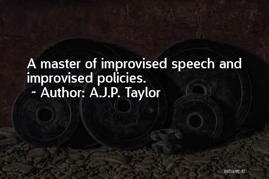 A P J Quotes By A.J.P. Taylor