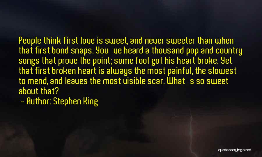 A Painful Heart Quotes By Stephen King