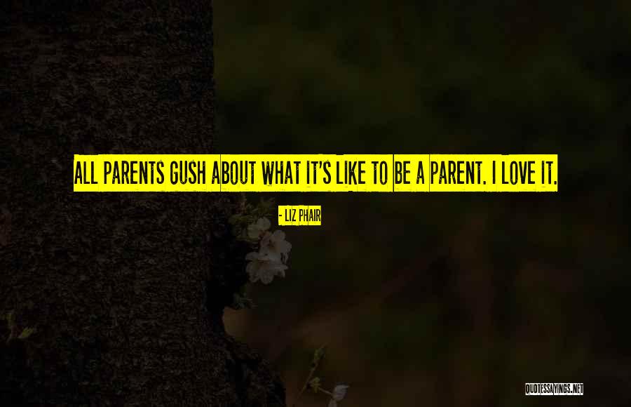 A Parent's Love Quotes By Liz Phair