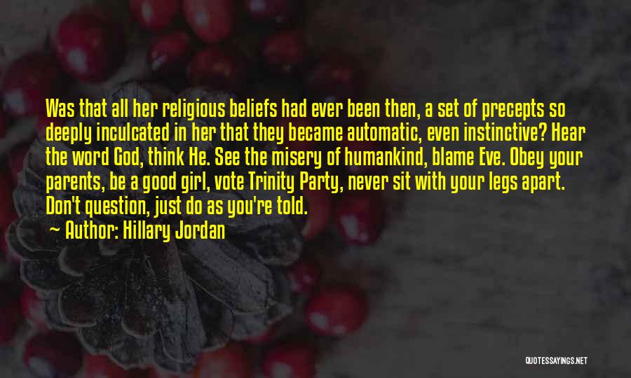 A Party Girl Quotes By Hillary Jordan