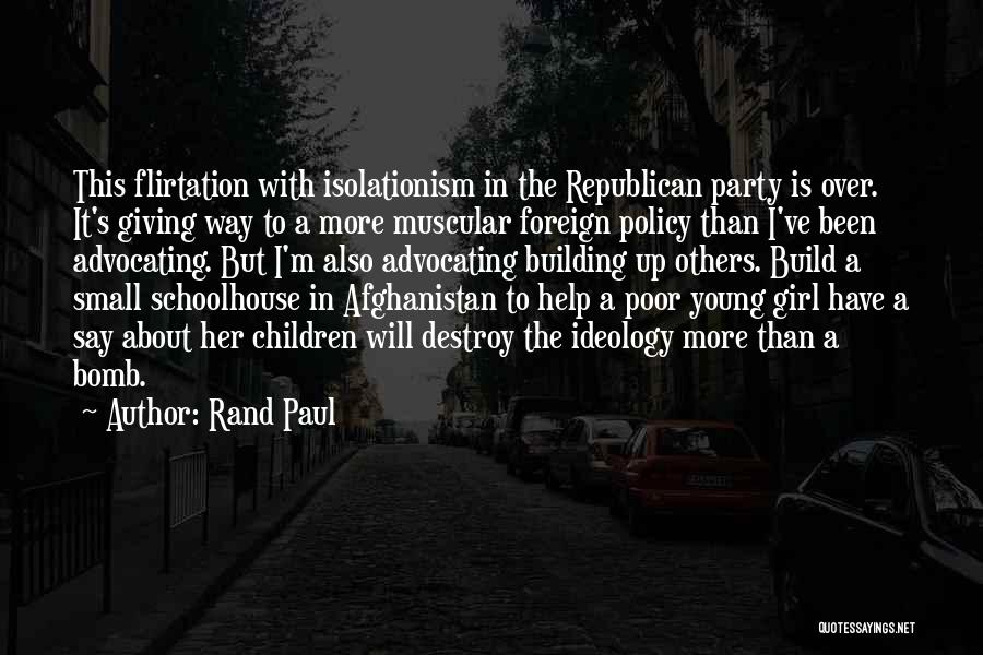A Party Girl Quotes By Rand Paul